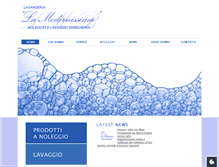 Tablet Screenshot of lavanderialamodernissima.com